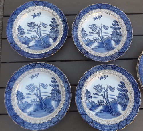 Booths real old willow rimmed - willow,