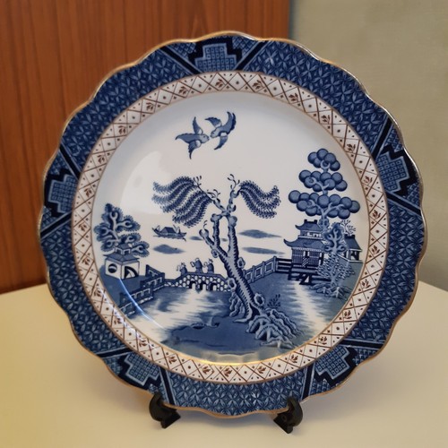 Booths real old willow blue - old,