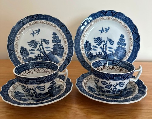 Vintage booths blue white - blue, &